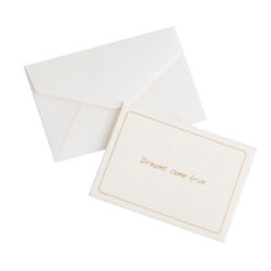 Carte de vœux avec enveloppe